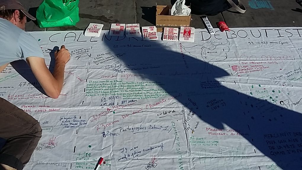 Nuit debout : debout