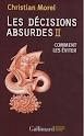 DECISION ABSURDE MOREL CHRISTIAN